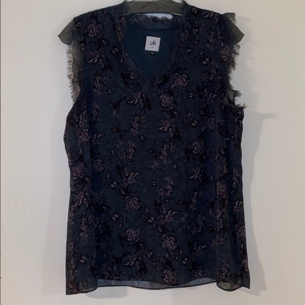 CAbi 3065 Print Sleeveless Top